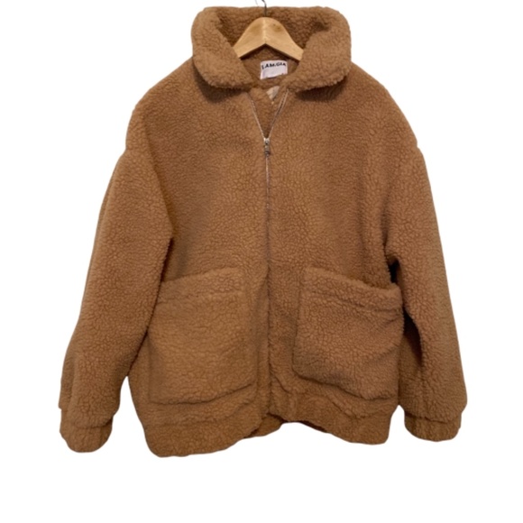 I AM GIA Shearling Pixie Jacket Small - Picture 2 of 9